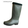 Botas de agua de acero de PVC